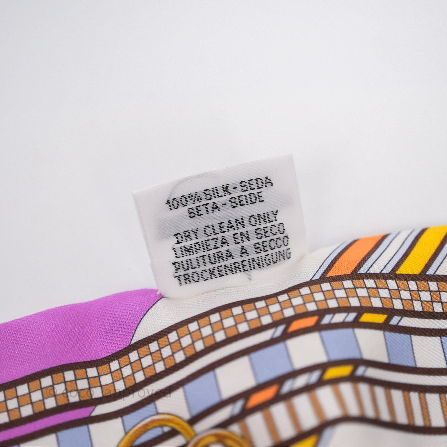 Hermès Brides et Gris-Gris Silk Twilly