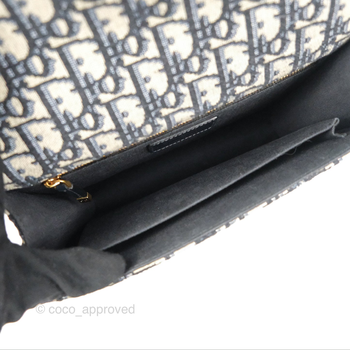 Dior 30 Montaigne Bag Blue Dior Oblique Jacquard