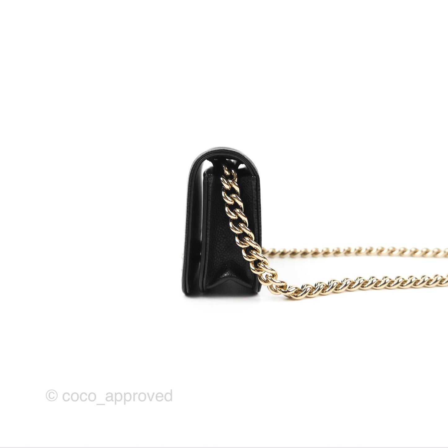 Chanel Quilted Boy Belt Bag Black Caviar Gold Hardware