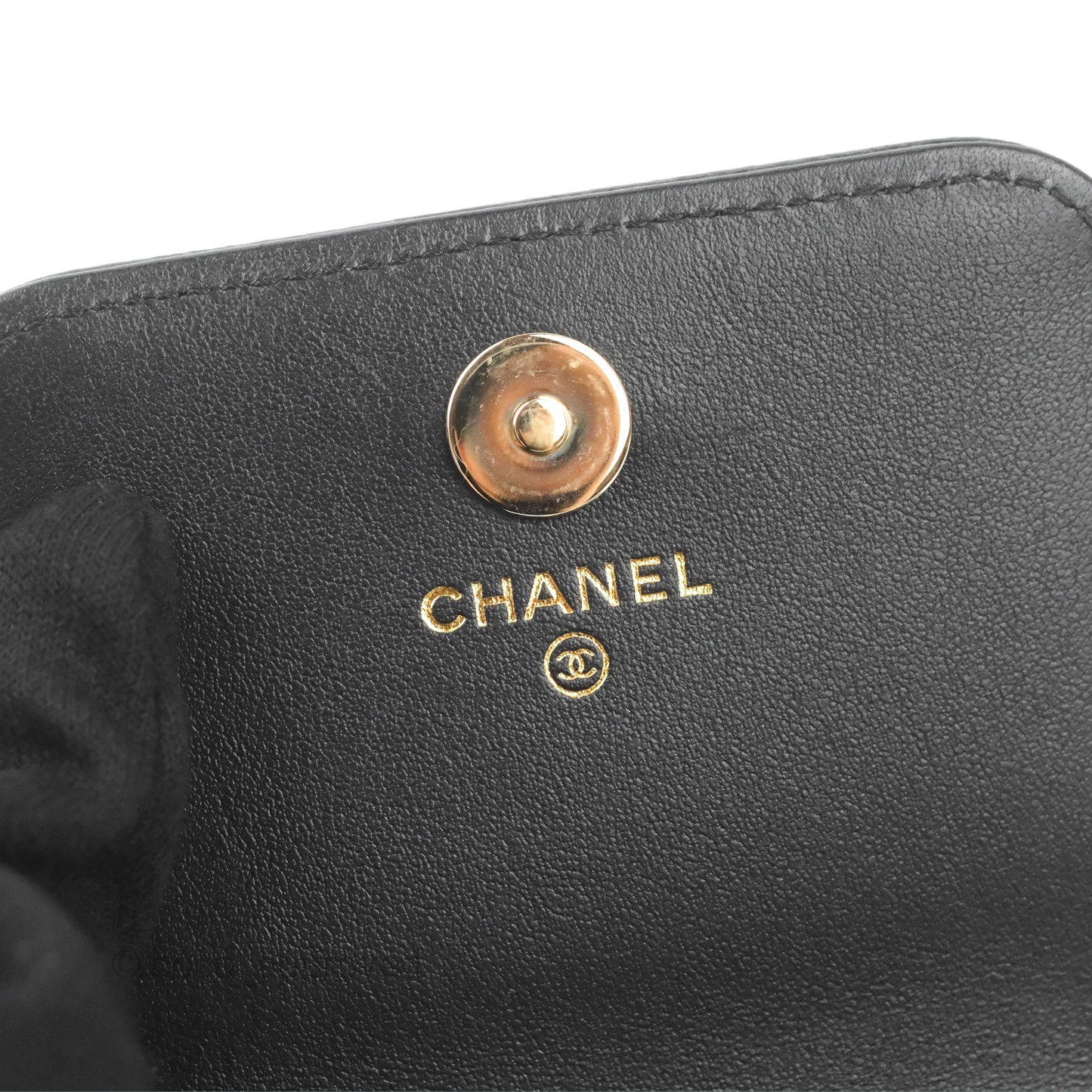 Chanel Quilted Boy Belt Bag Black Caviar Gold Hardware