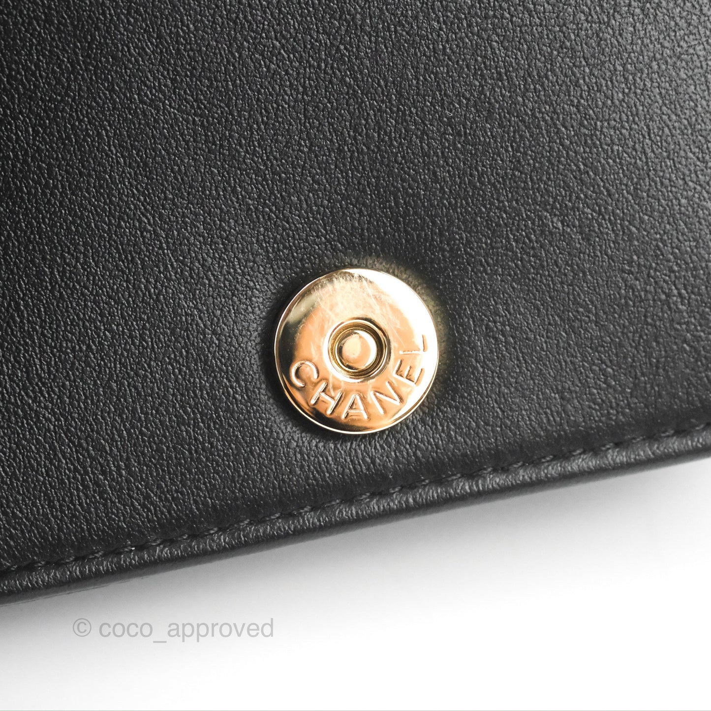 Chanel Quilted Boy Belt Bag Black Caviar Gold Hardware