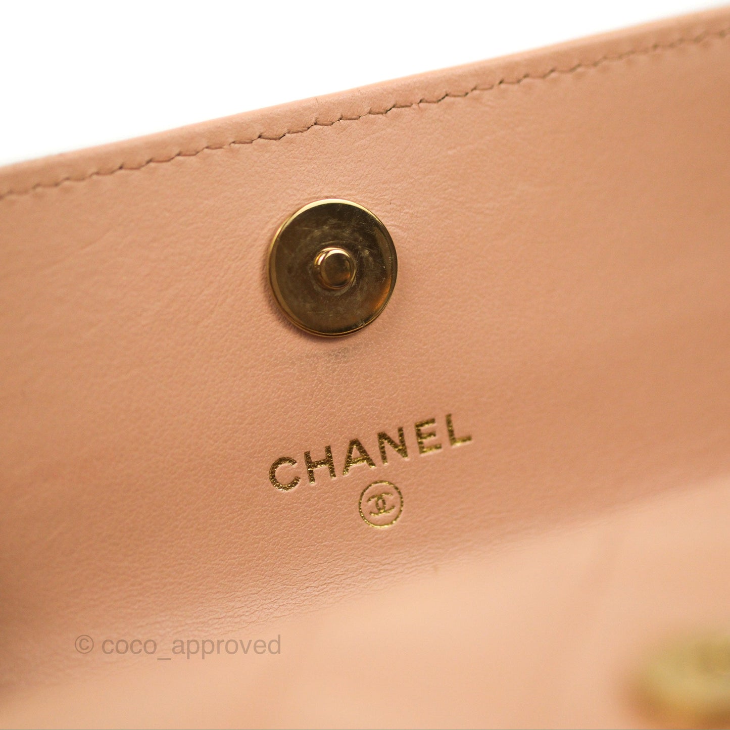 Chanel Mini Clutch with Ribbon Bow Chain Orange Claire Caviar 23S
