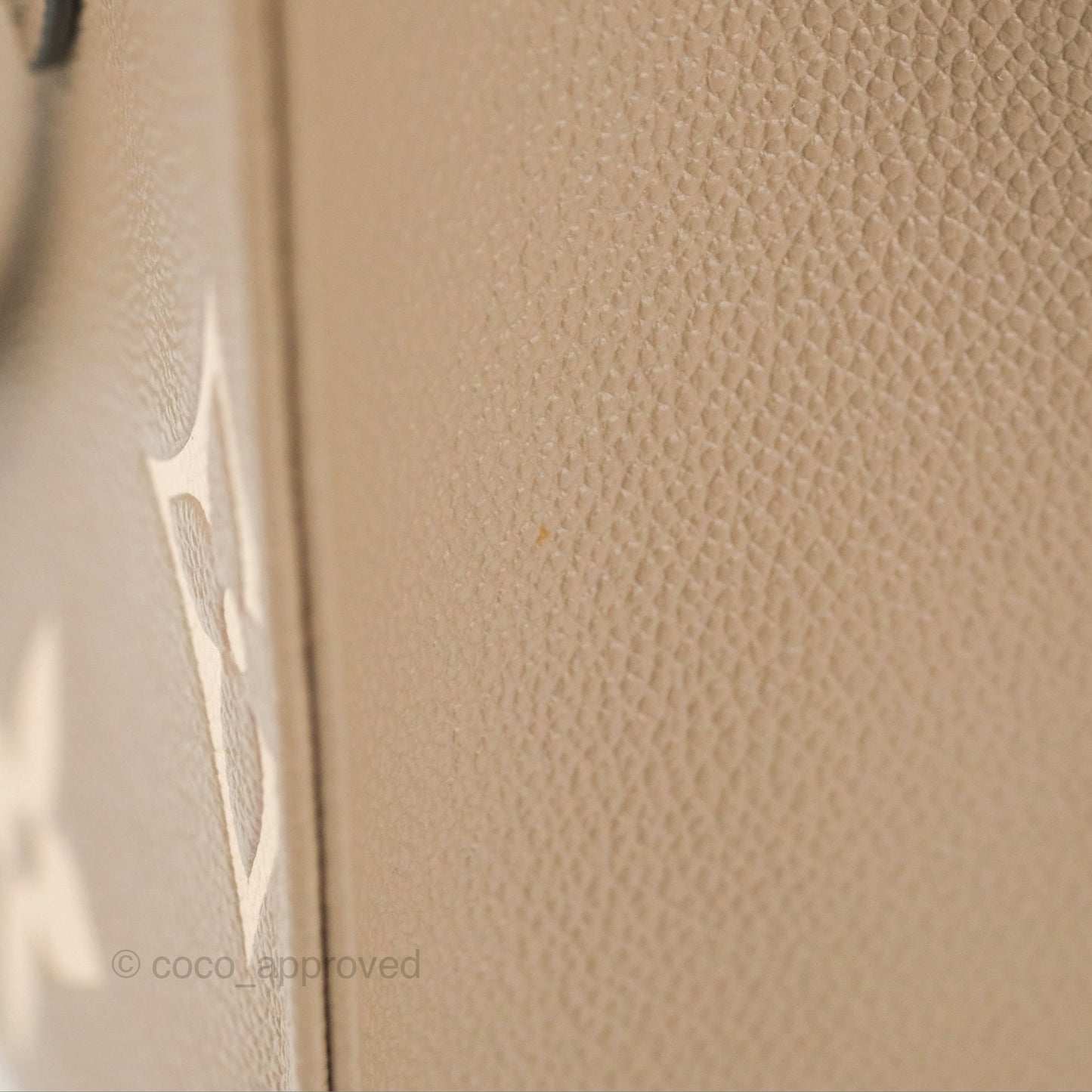 Louis Vuitton OnTheGo PM Monogram Empreinte Dove/Cream
