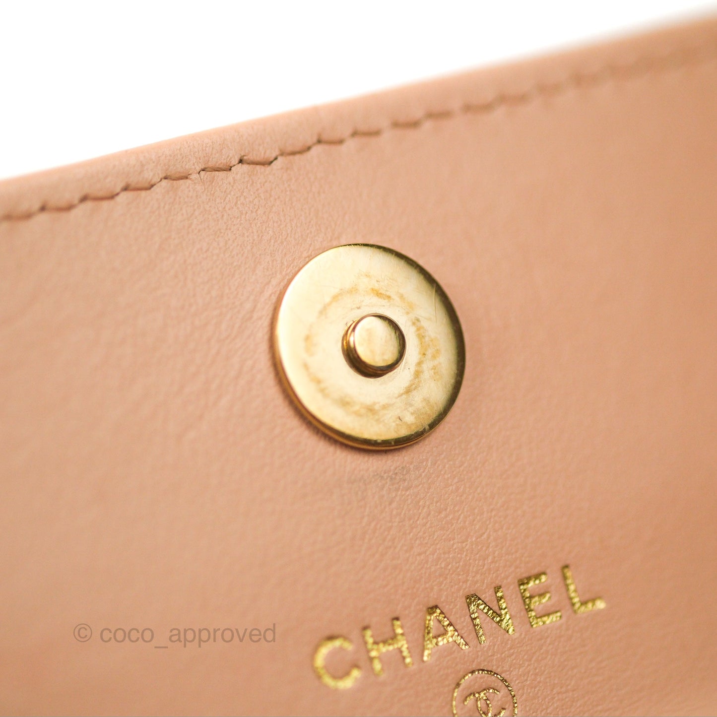 Chanel Mini Clutch with Ribbon Bow Chain Orange Claire Caviar 23S