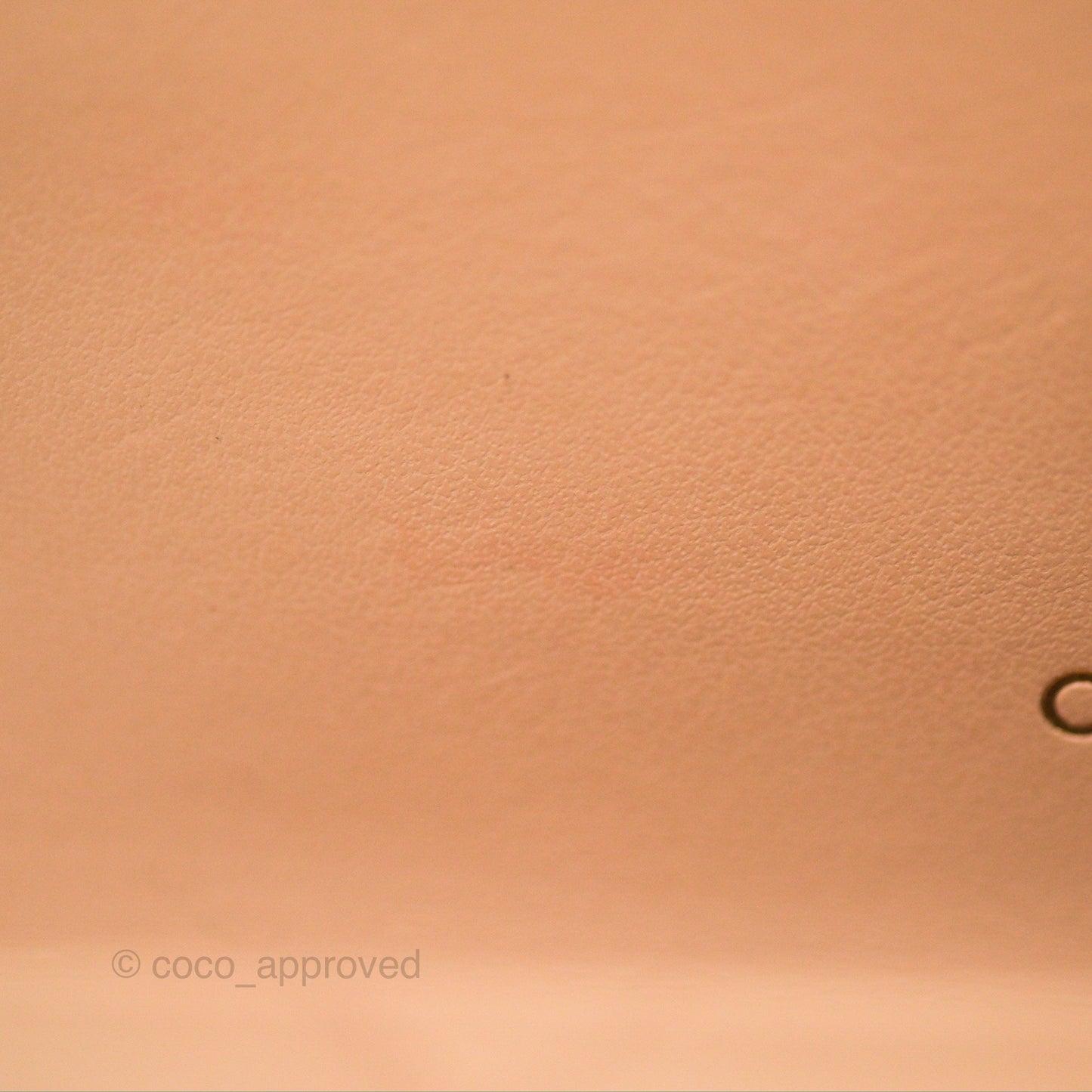 Chanel Mini Clutch with Ribbon Bow Chain Orange Claire Caviar 23S