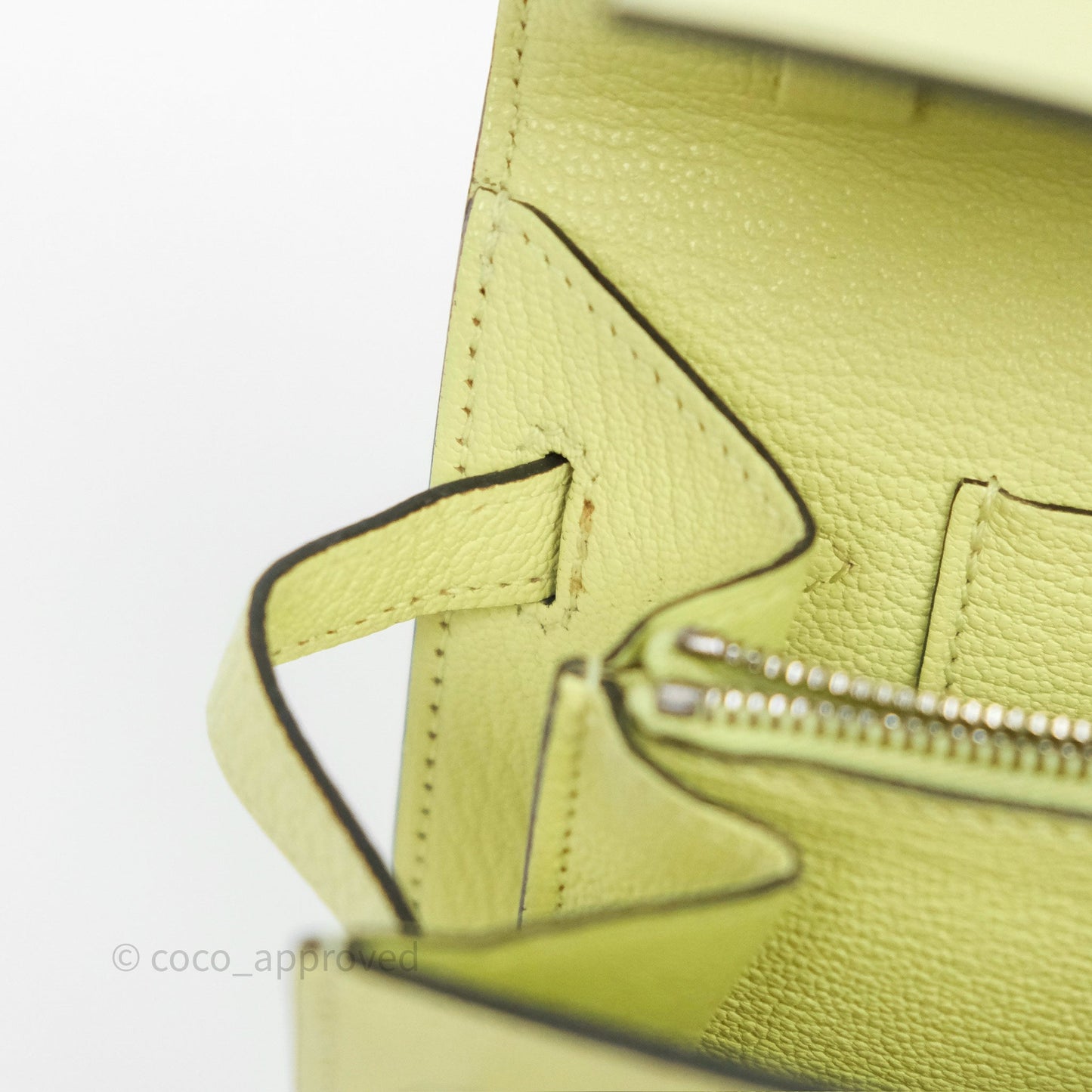Hermès Kelly To Go Wallet Jaune Bourgeon R9 Chevre Mysore Palladium Hardware