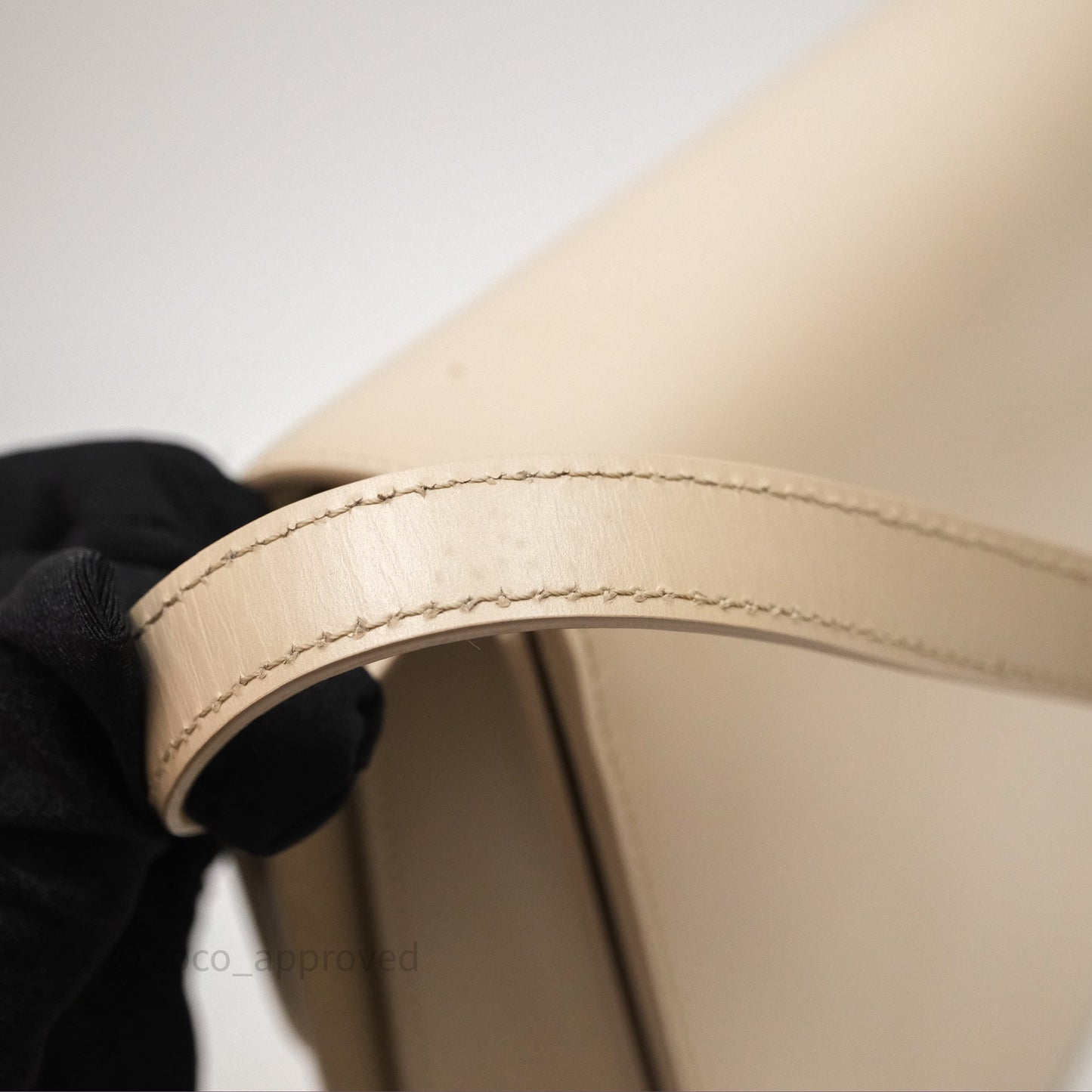 Celine Medium Classic Box Flap Beige Calfskin