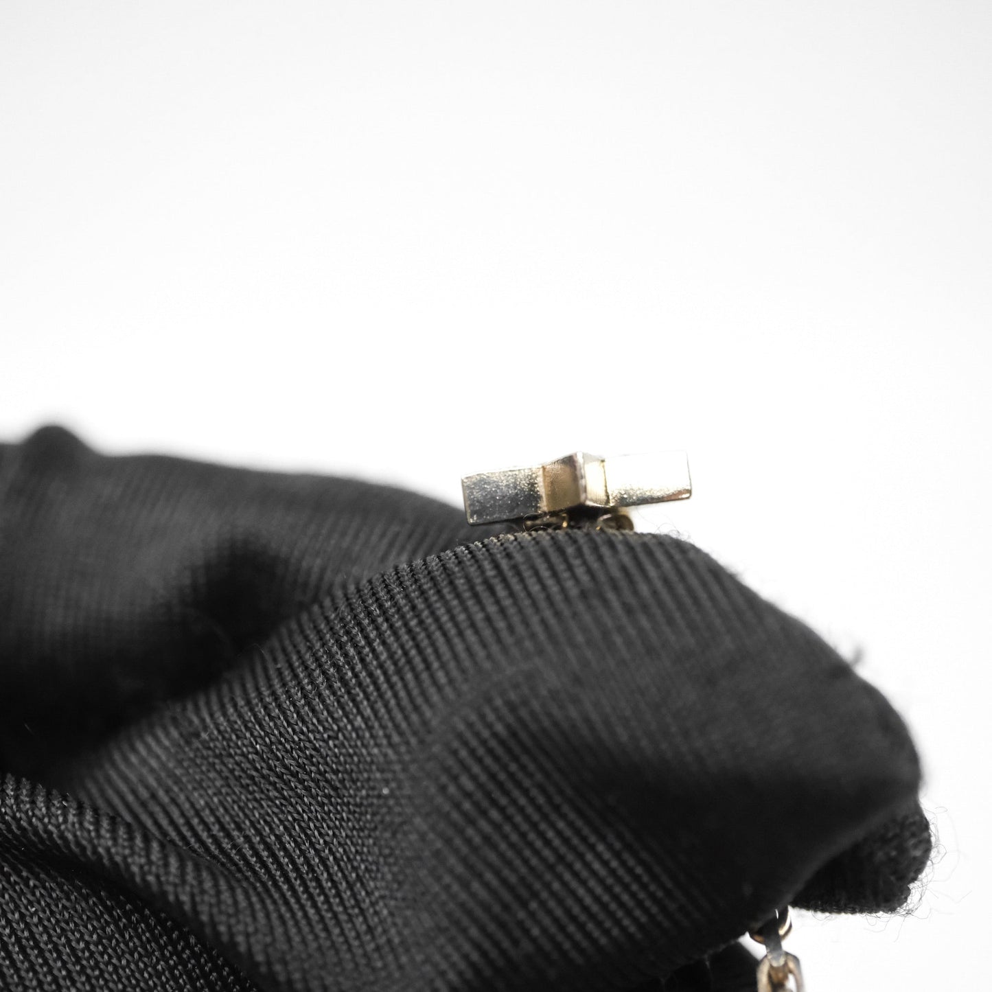 Chanel Crystal CC Star Drop Earrings Gold Tone 22S