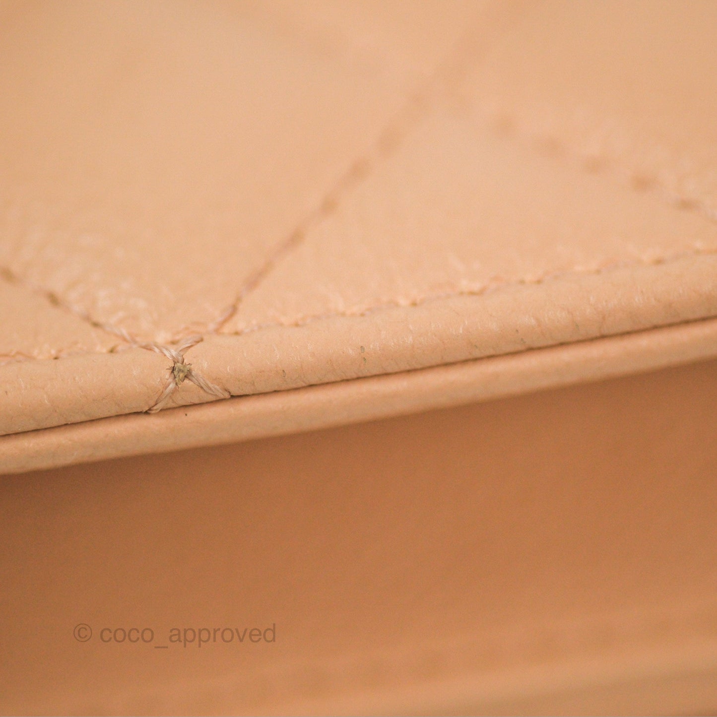 Chanel Mini Clutch with Ribbon Bow Chain Orange Claire Caviar 23S