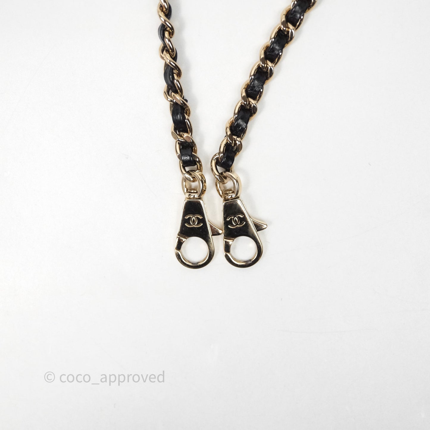 Chanel Small Coco Handle Quilted Black Caviar Gold Hardware