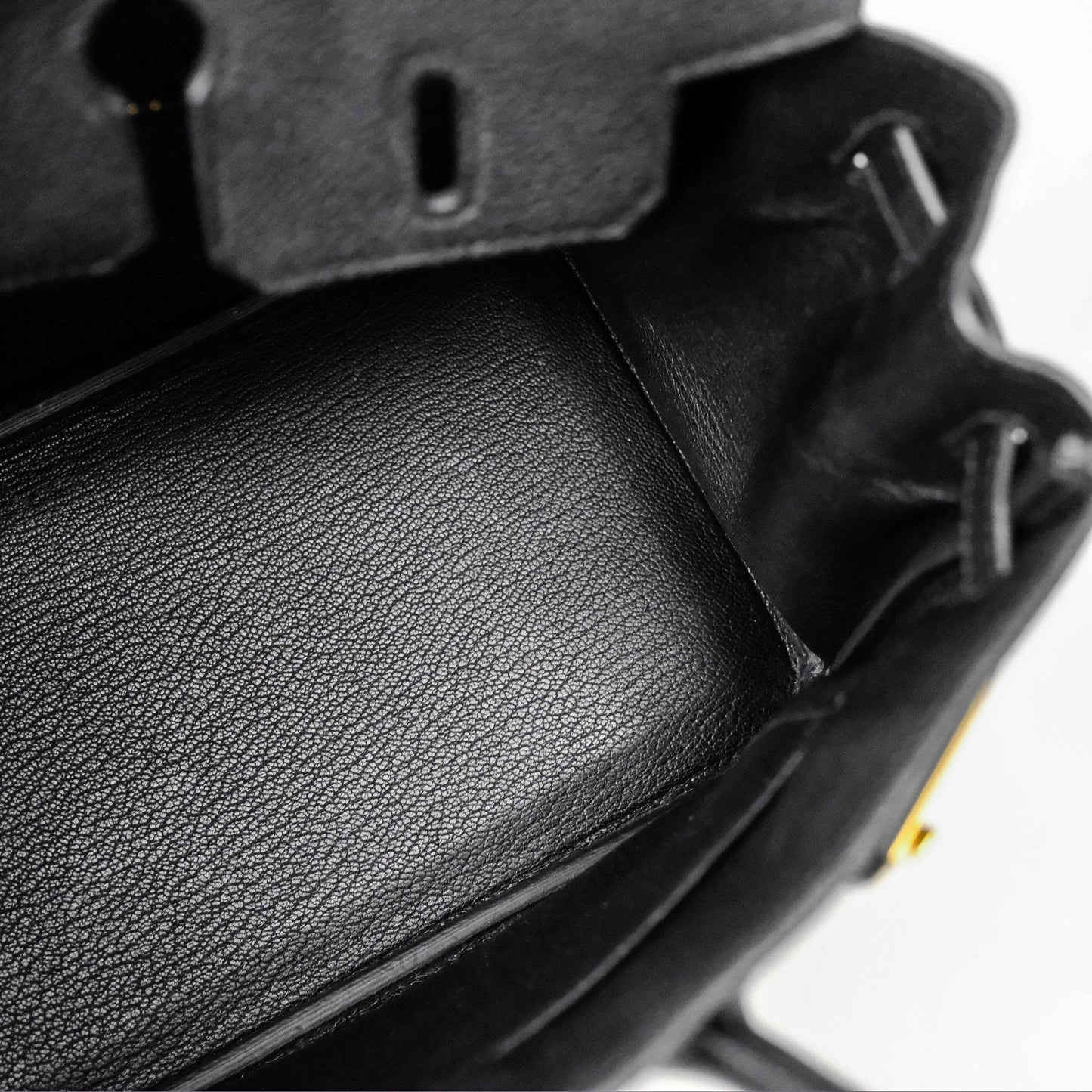 Hermes Birkin 25 Black Togo Gold Hardware