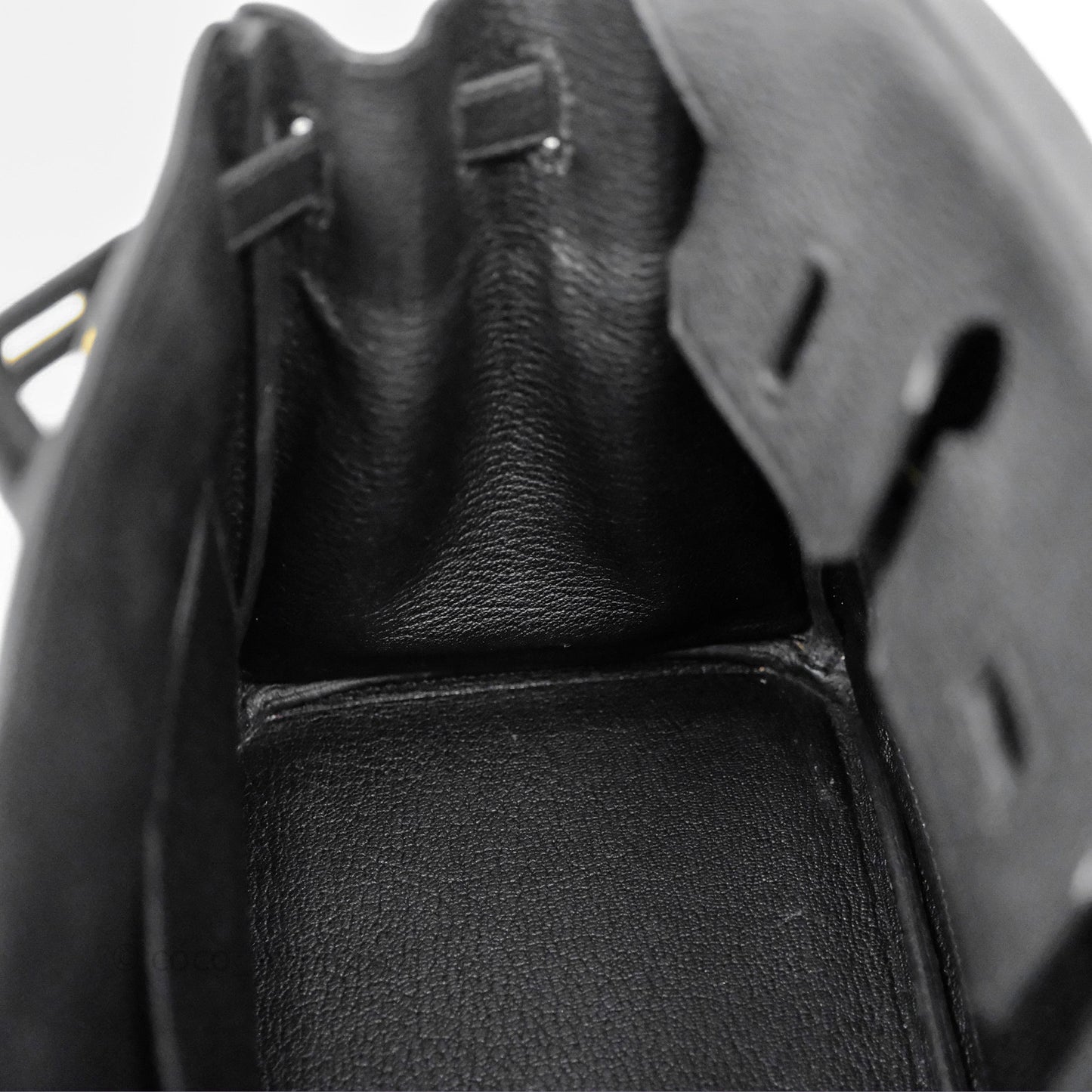 Hermes Birkin 25 Black Togo Gold Hardware