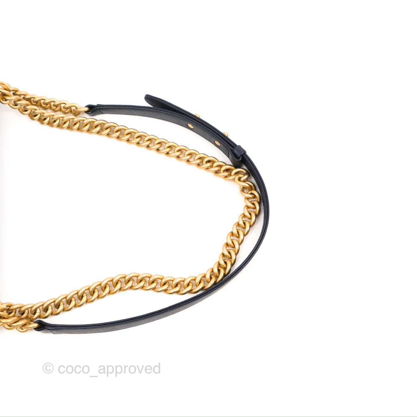 Chanel Quilted Medium Boy Navy Caviar Aged Gold Hardware