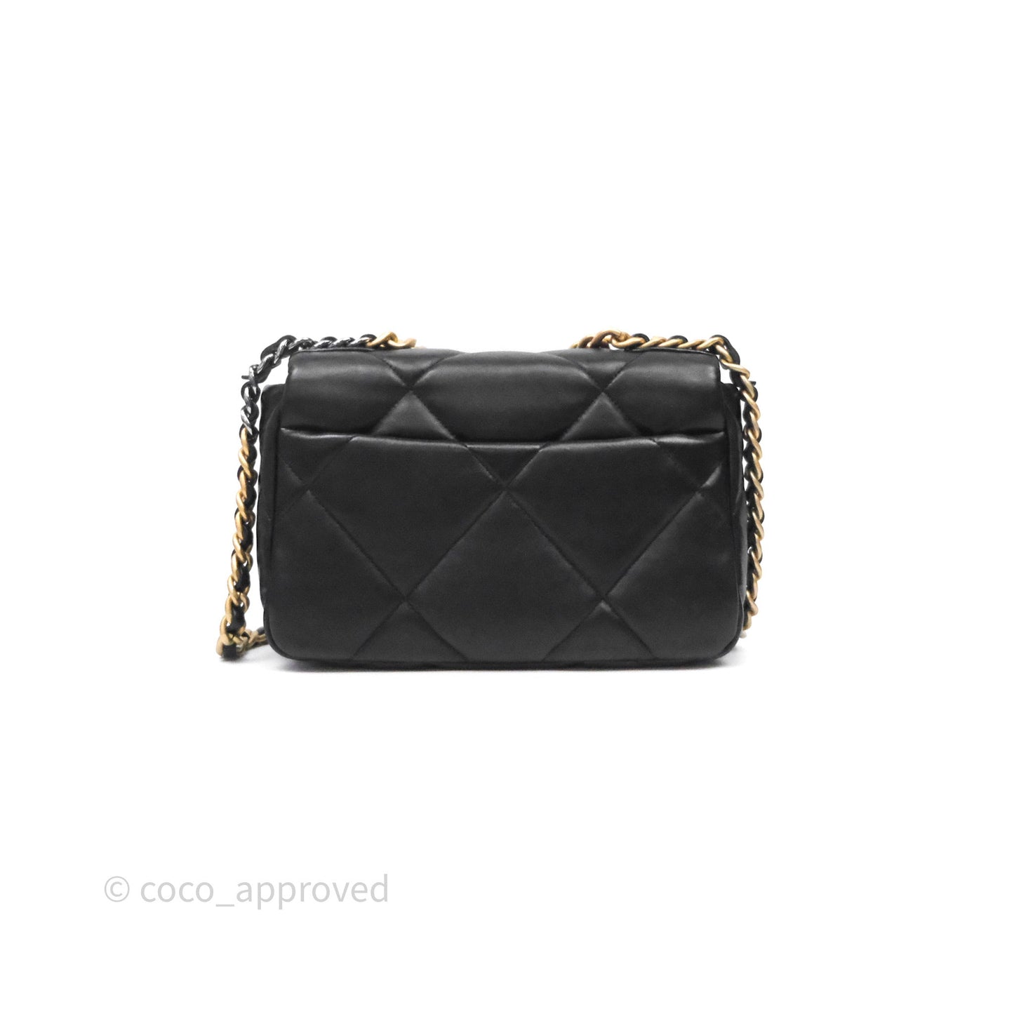 Chanel 19 Small Black Mixed Hardware