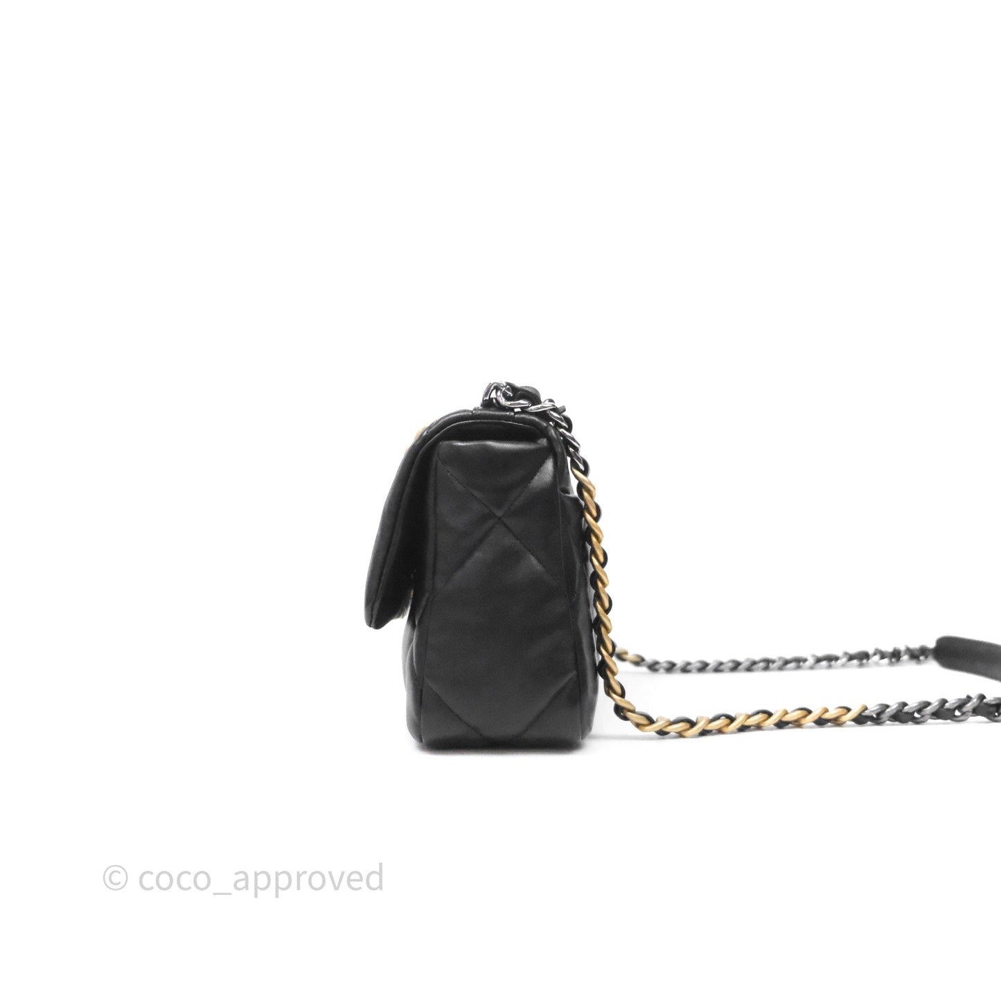 Chanel 19 Small Black Mixed Hardware