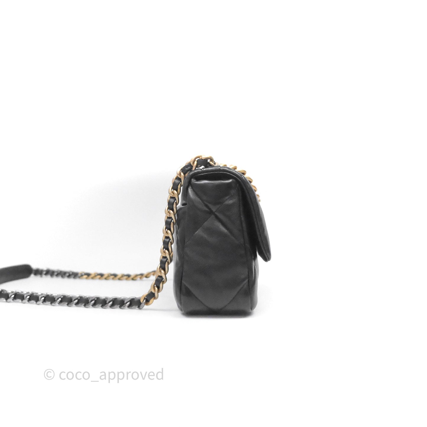 Chanel 19 Small Black Mixed Hardware