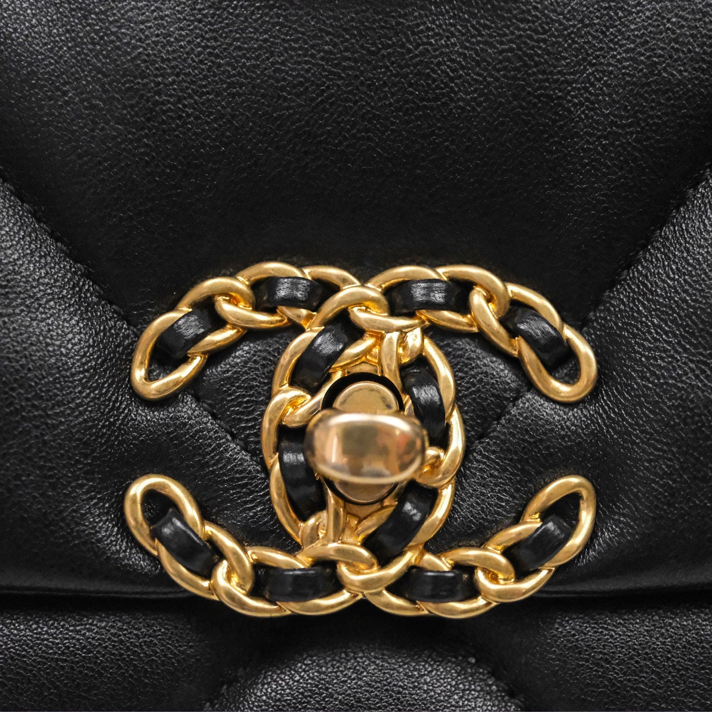 Chanel 19 Small Black Mixed Hardware