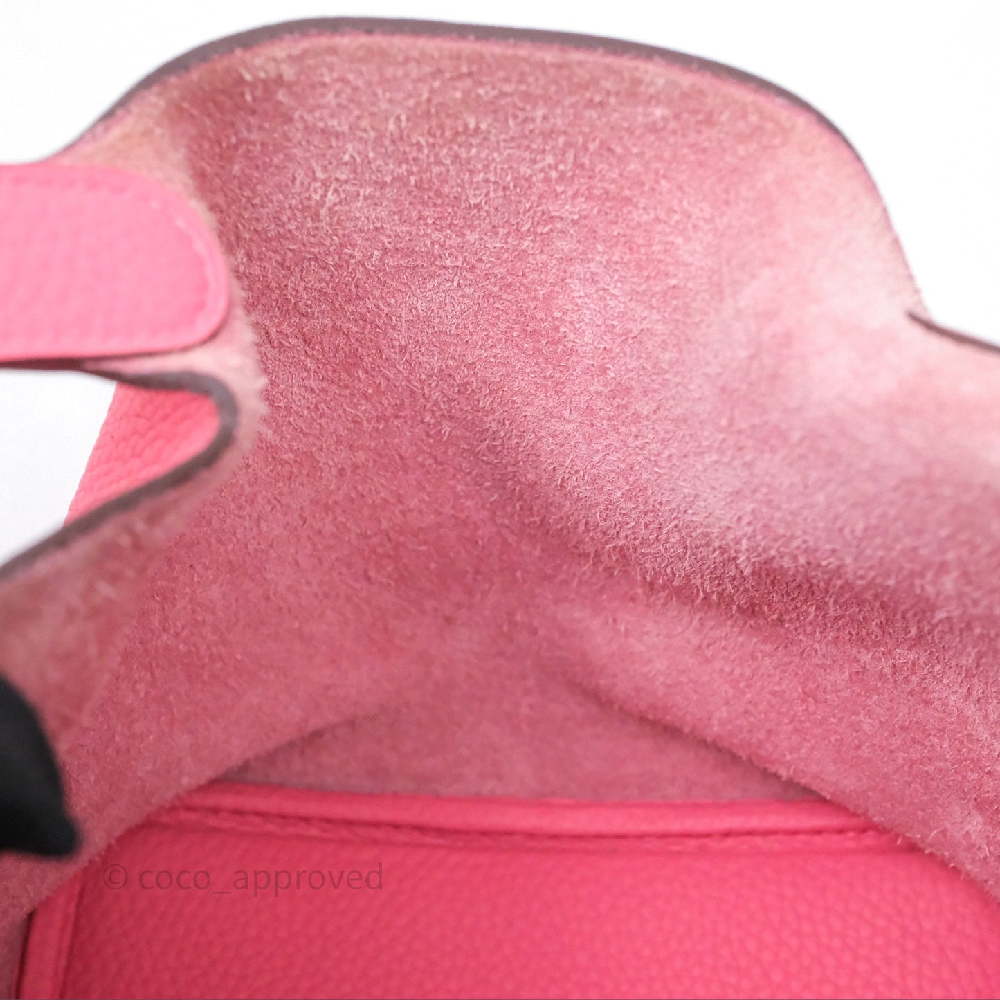 Hermes Picotin 18 Rose Azalee 8W Clemence Palladium Hardware