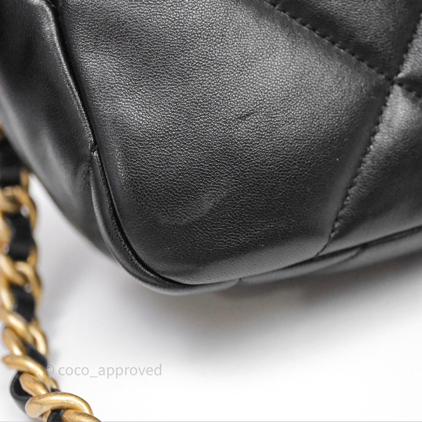 Chanel 19 Small Black Mixed Hardware
