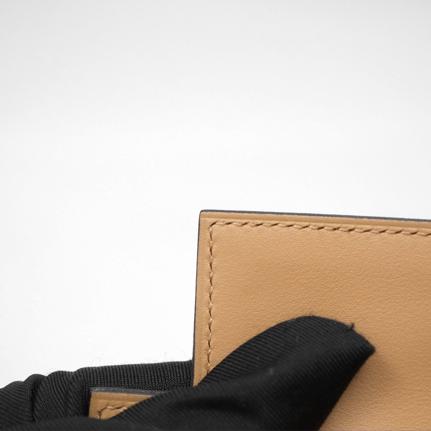 Hermes Kelly Pochette Veau Swift Chai 0M Gold Hardware