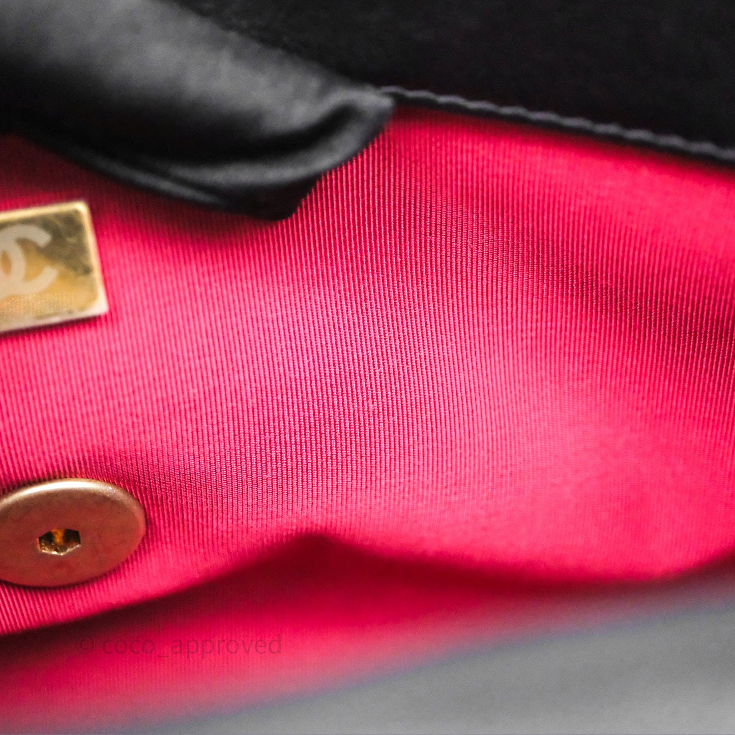 Chanel 19 Small Black Mixed Hardware