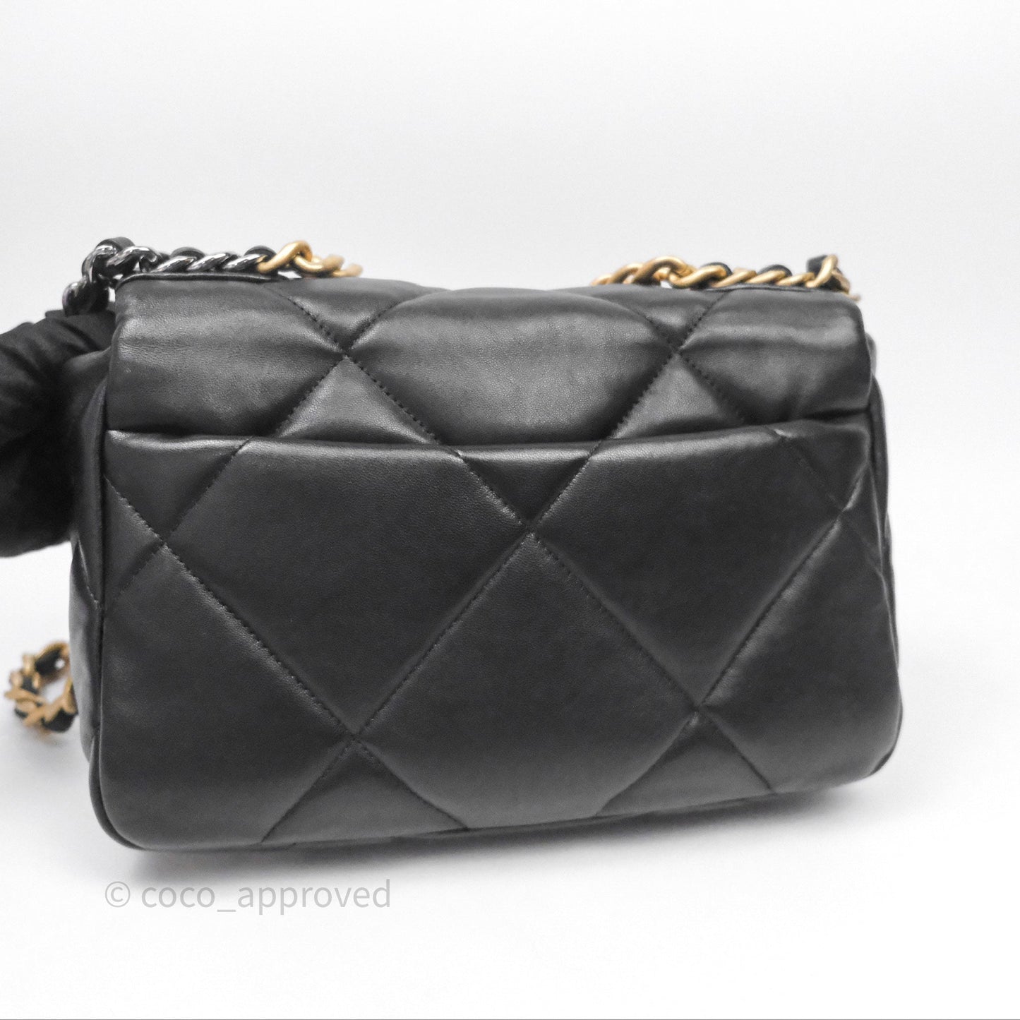 Chanel 19 Small Black Mixed Hardware