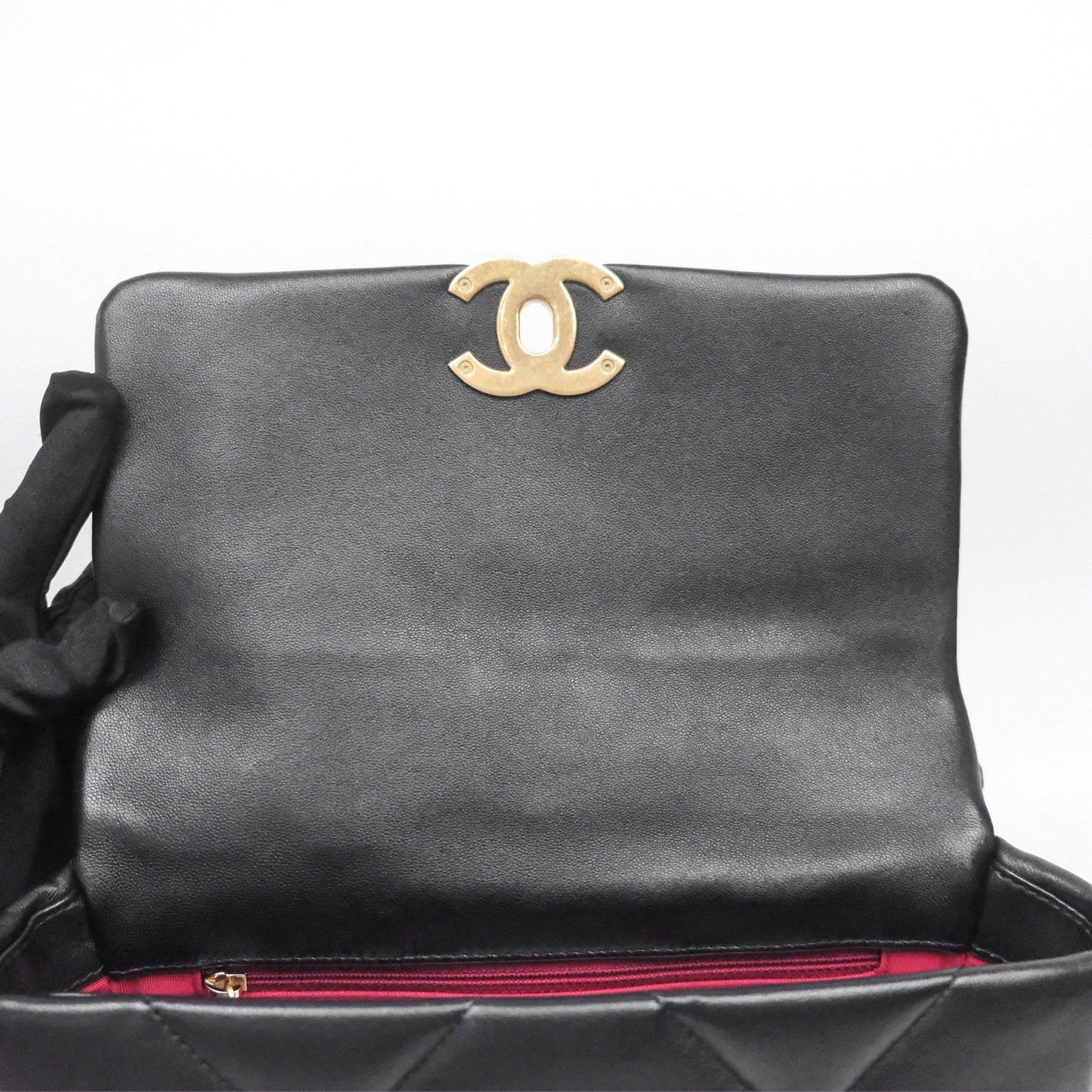 Chanel 19 Small Black Mixed Hardware
