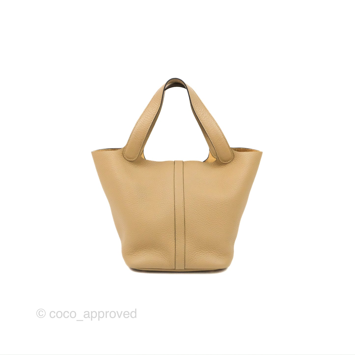 Hermès Picotin 22 Trench Clemence Gold Hardware