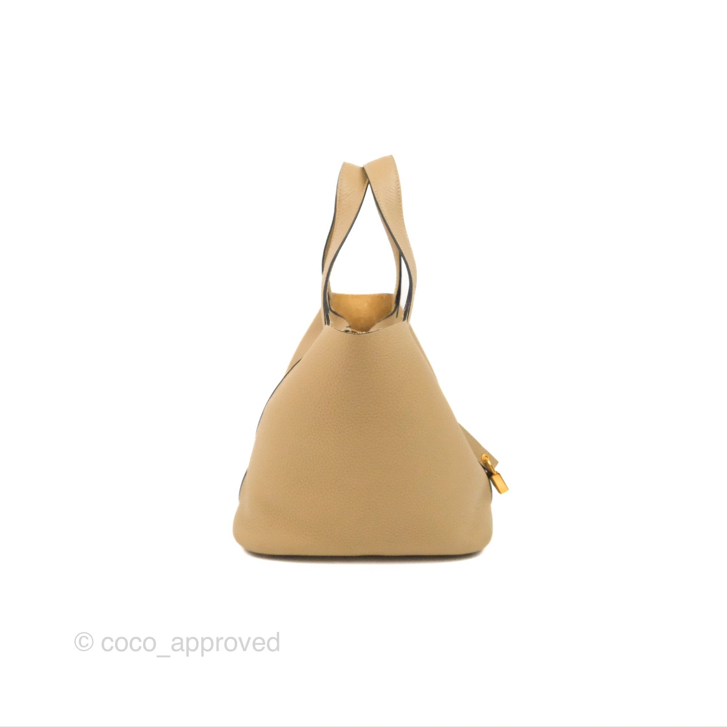 Hermès Picotin 22 Trench Clemence Gold Hardware