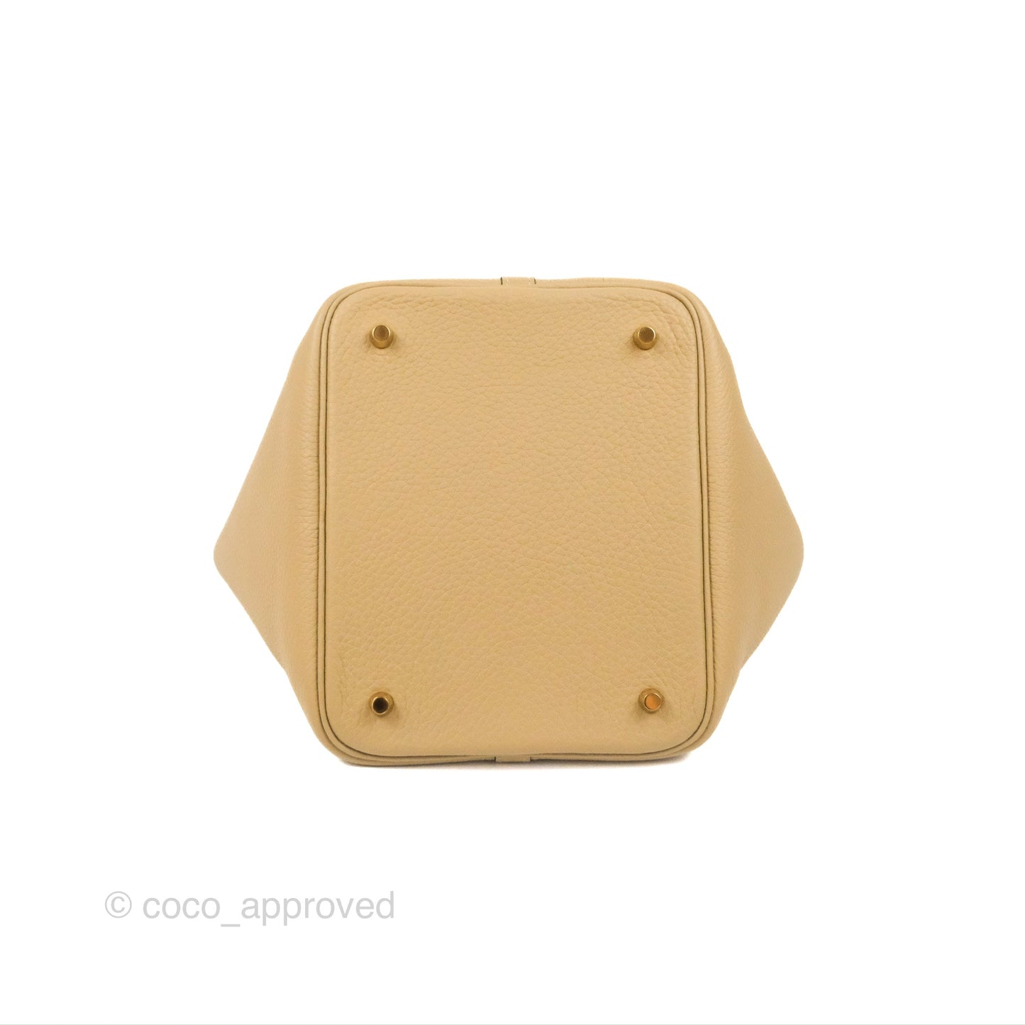 Hermès Picotin 22 Trench Clemence Gold Hardware