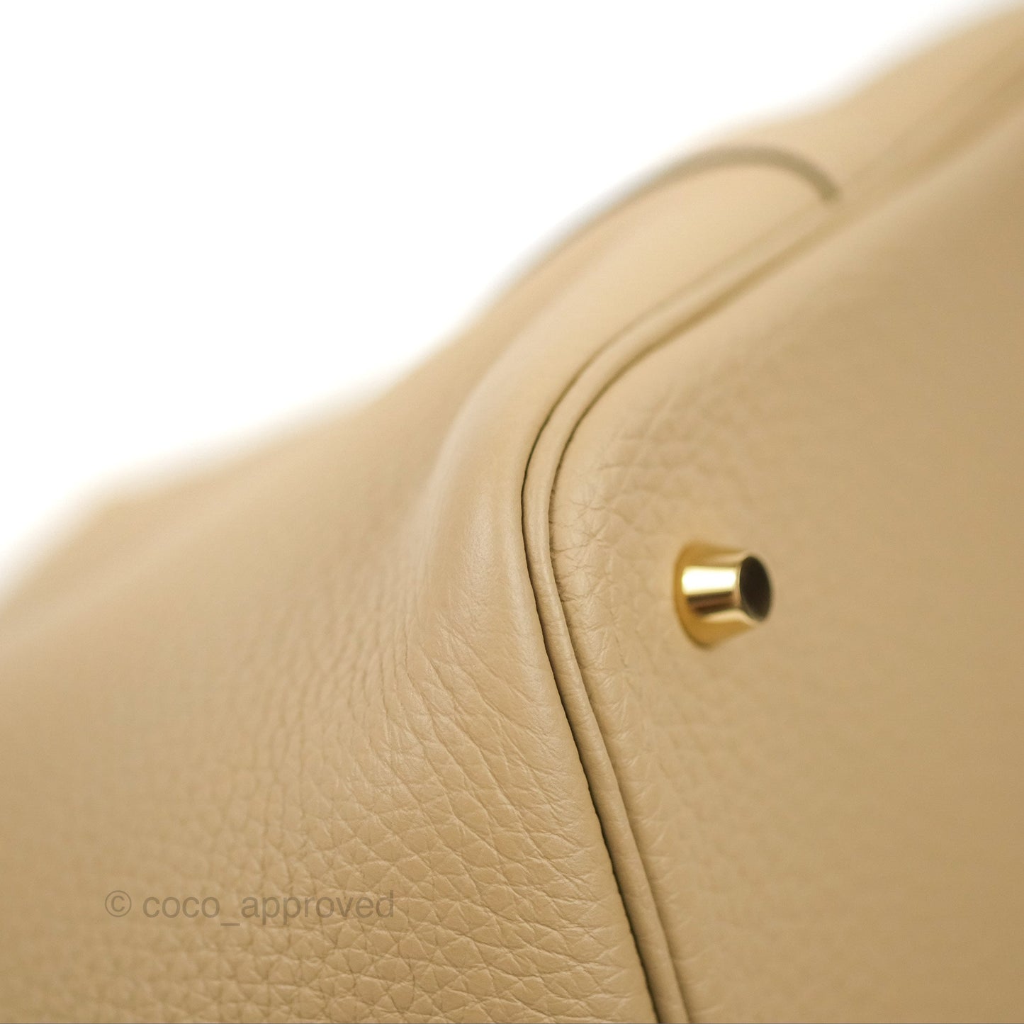 Hermès Picotin 22 Trench Clemence Gold Hardware