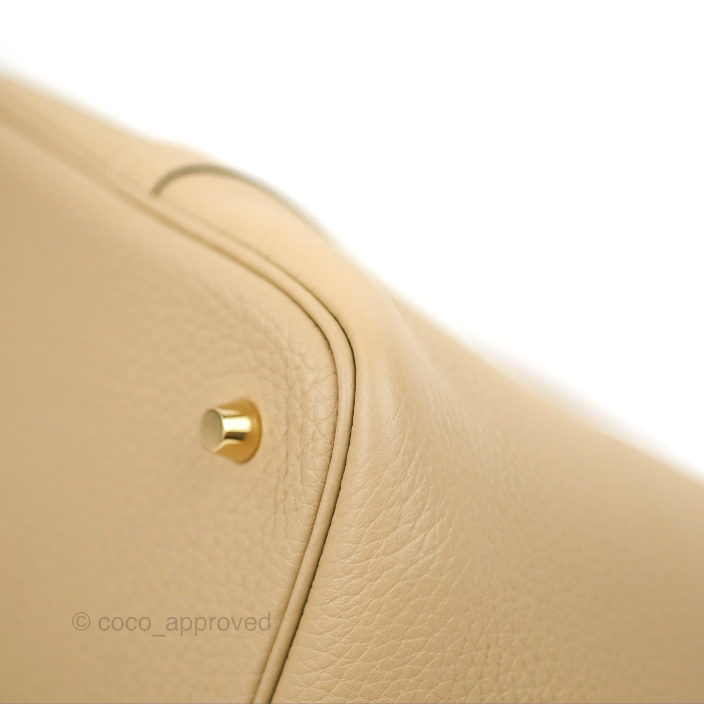Hermès Picotin 22 Trench Clemence Gold Hardware
