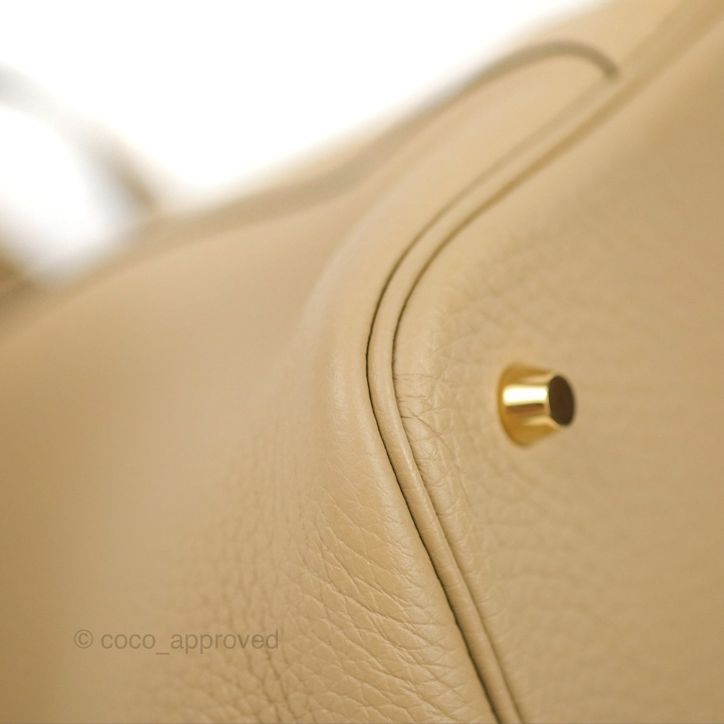 Hermès Picotin 22 Trench Clemence Gold Hardware
