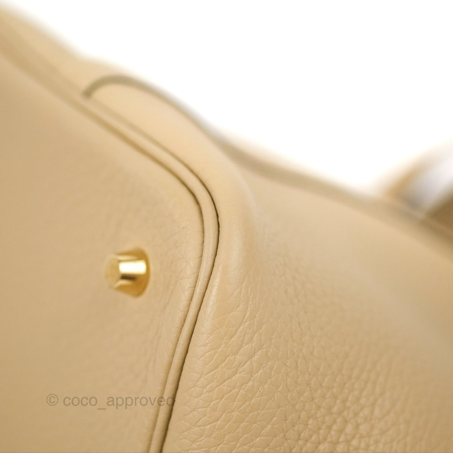 Hermès Picotin 22 Trench Clemence Gold Hardware
