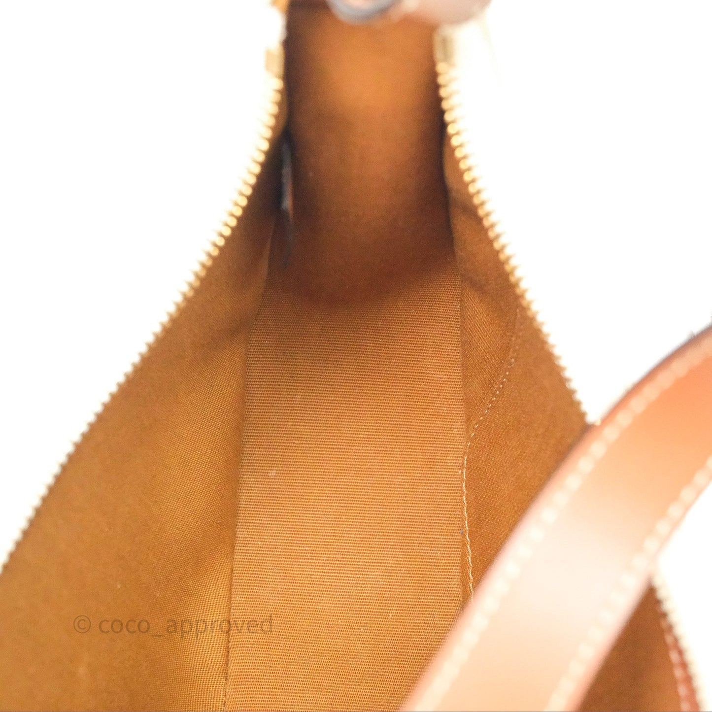 Celine Ava Bag In Triomphe Canvas Calfskin White