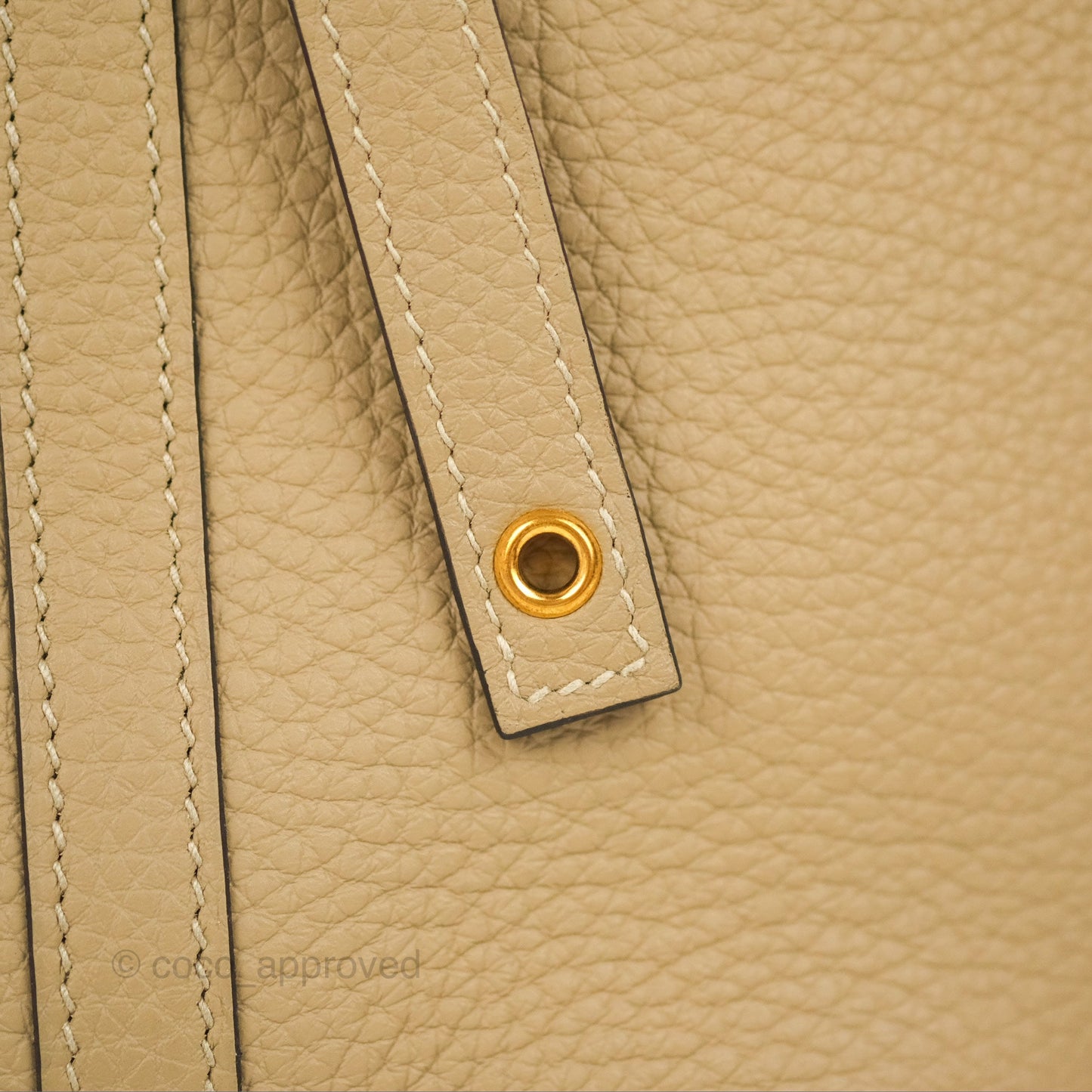 Hermès Picotin 22 Trench Clemence Gold Hardware
