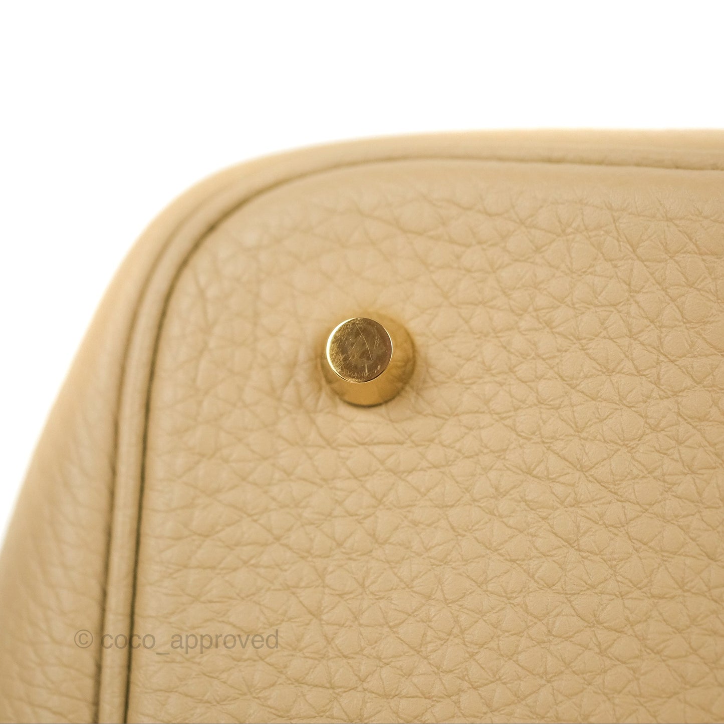 Hermès Picotin 22 Trench Clemence Gold Hardware