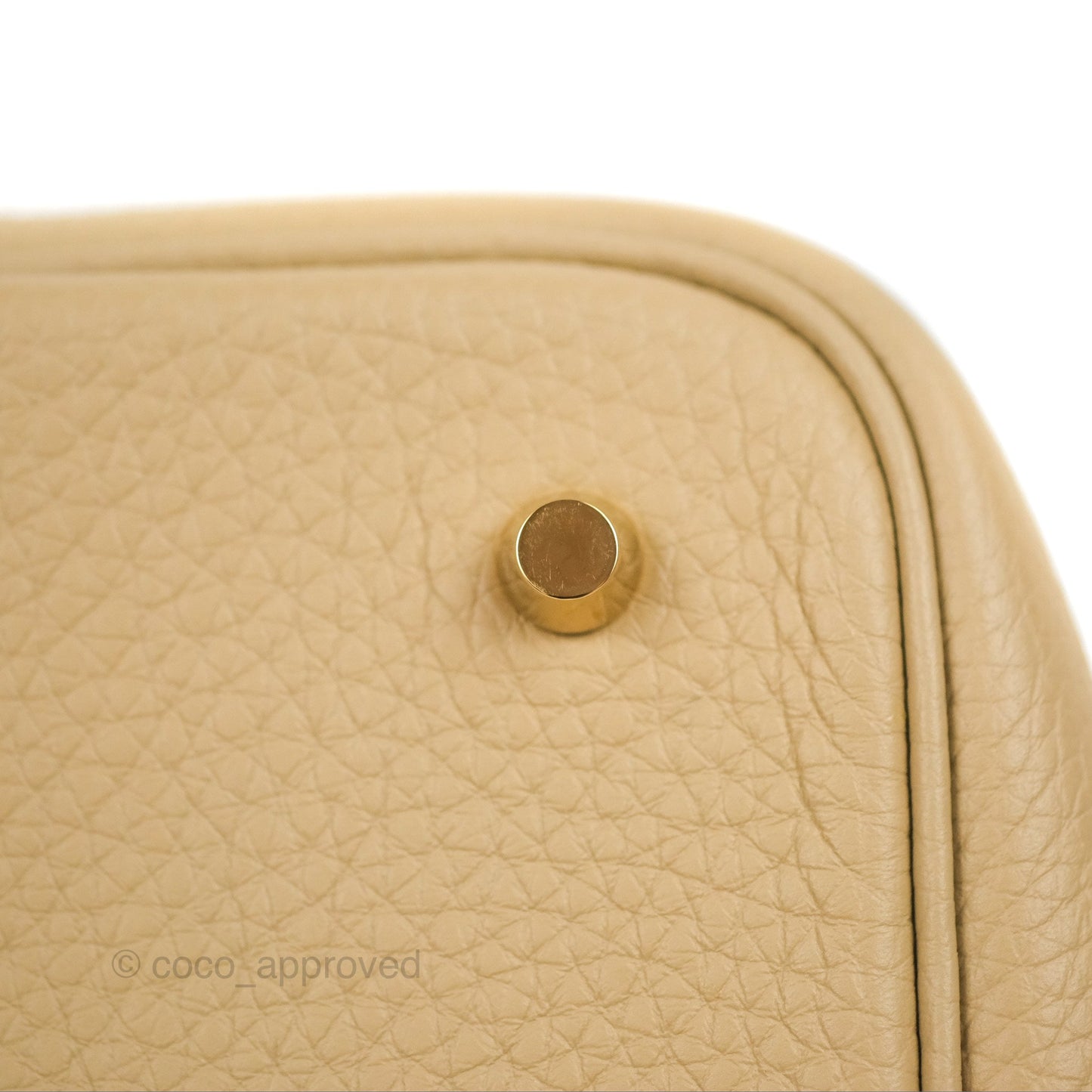 Hermès Picotin 22 Trench Clemence Gold Hardware