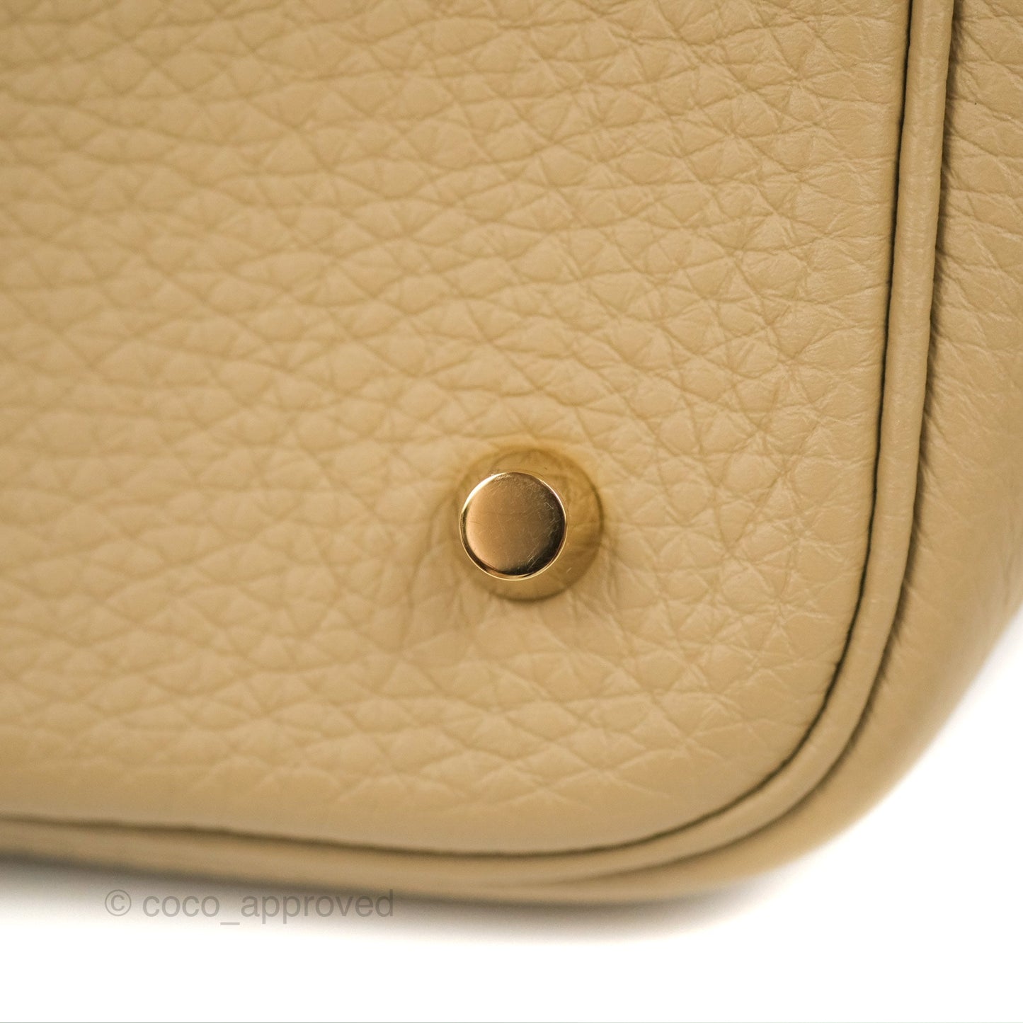 Hermès Picotin 22 Trench Clemence Gold Hardware