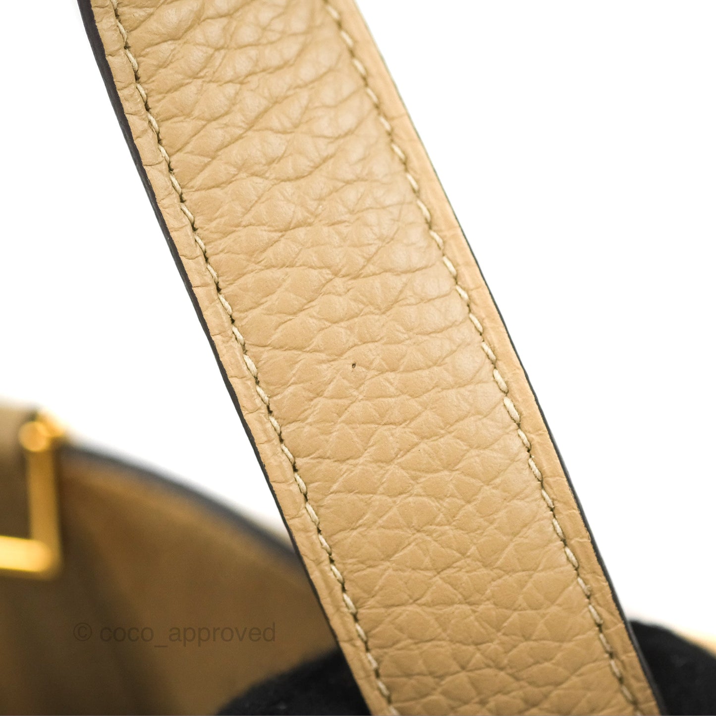 Hermès Picotin 22 Trench Clemence Gold Hardware