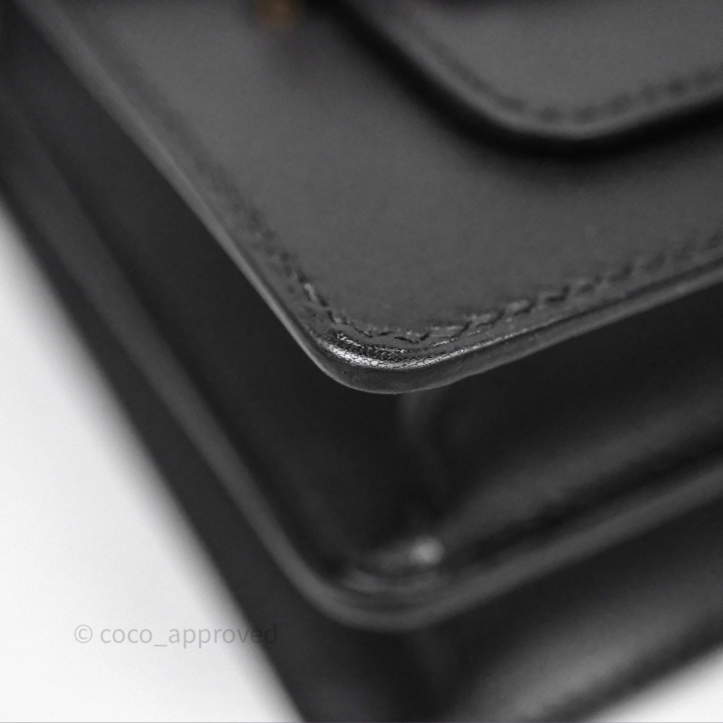 Hermès Roulis Mini 18 Black Noir 89 Gold Hardware