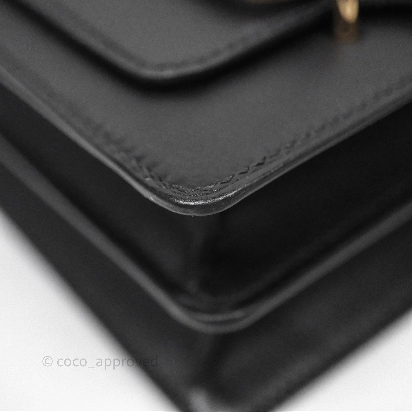 Hermès Roulis Mini 18 Black Noir 89 Gold Hardware