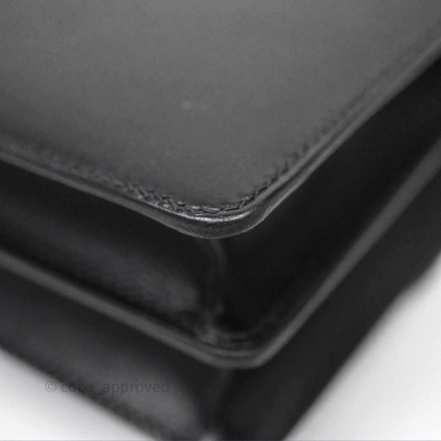 Hermès Roulis Mini 18 Black Noir 89 Gold Hardware