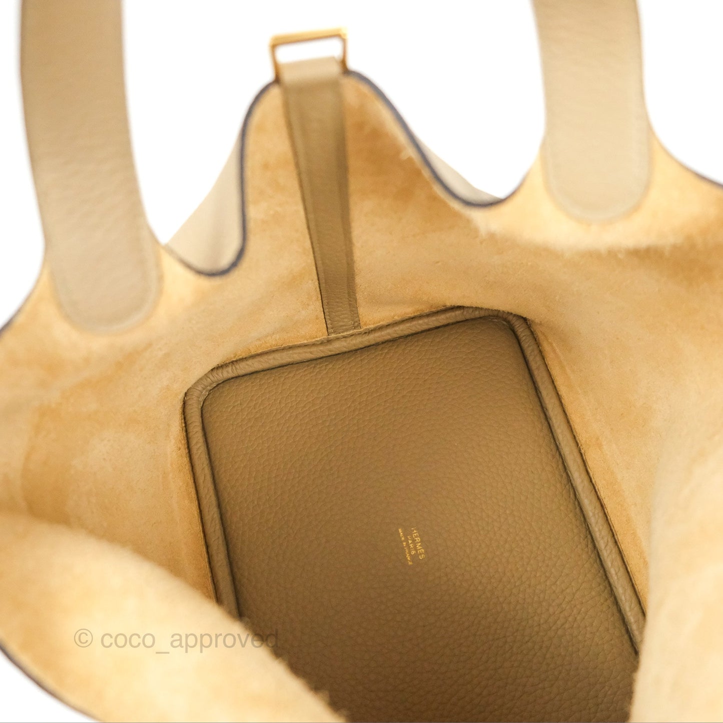 Hermès Picotin 22 Trench Clemence Gold Hardware