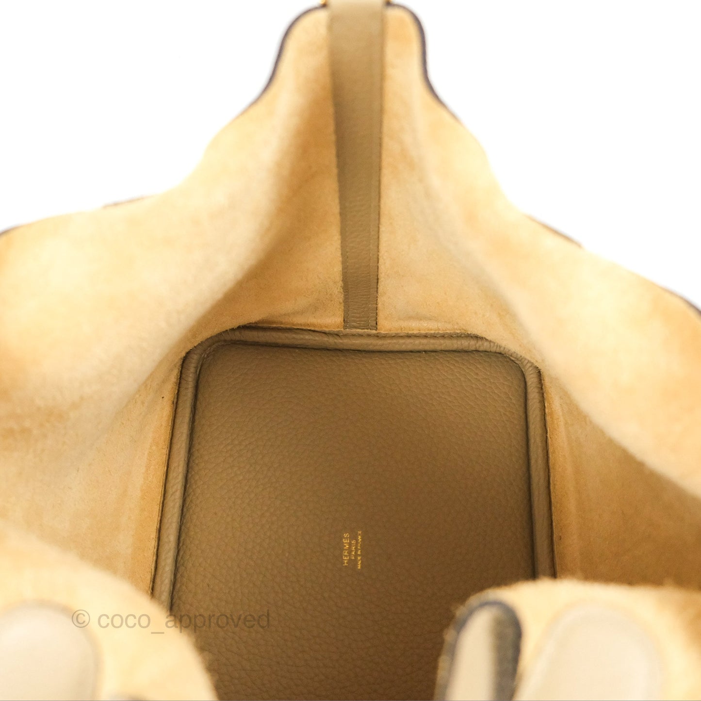Hermès Picotin 22 Trench Clemence Gold Hardware