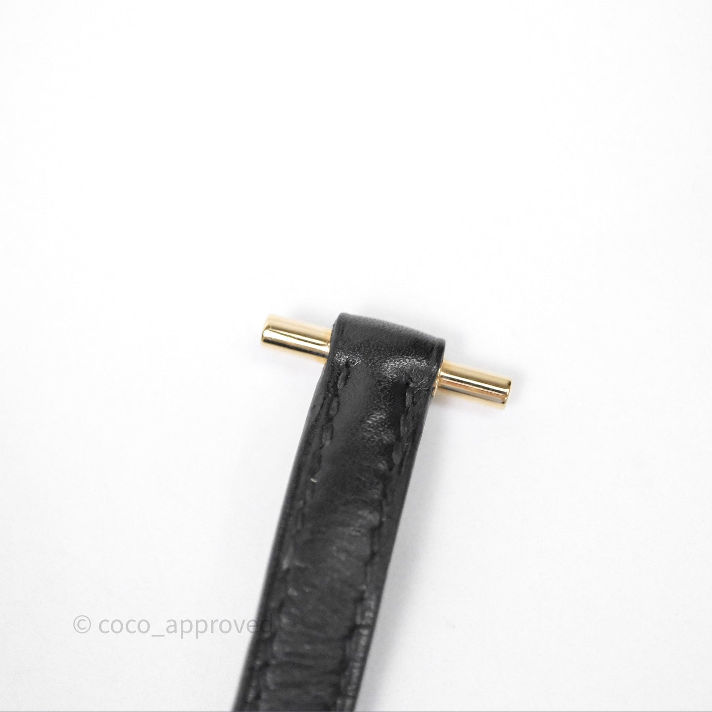 Hermès Roulis Mini 18 Black Noir 89 Gold Hardware