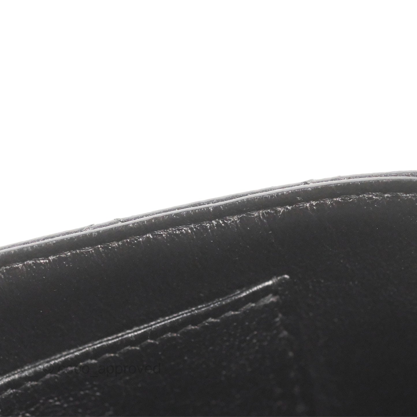 Chanel Quilted Extra Mini Rectangular Flap Black Calfskin Silver Hardware