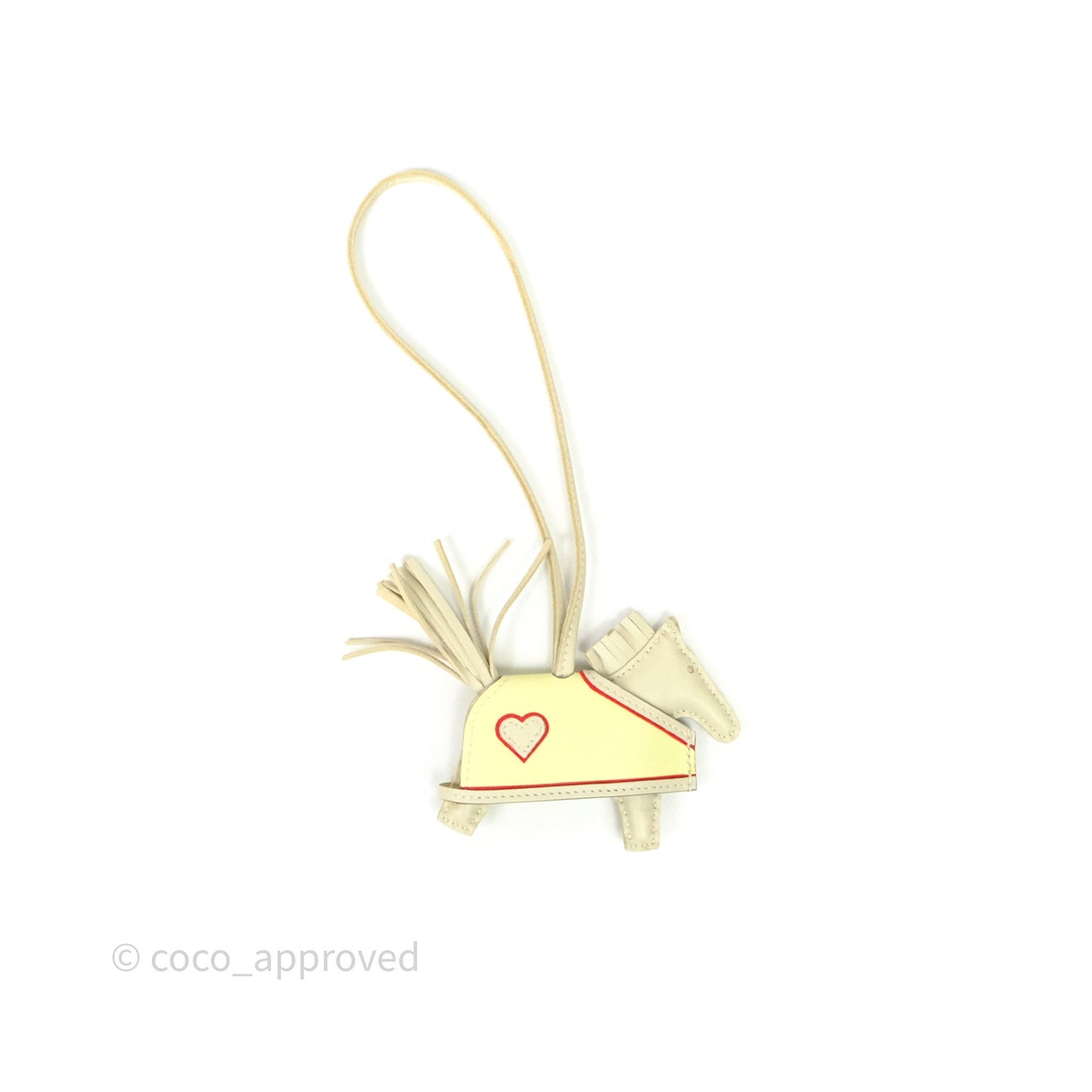 Hermès Rodeo Robeo Coeur Bag Charm PM