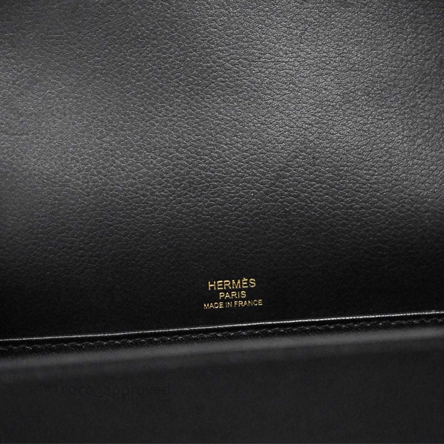 Hermès Roulis Mini 18 Black Noir 89 Gold Hardware