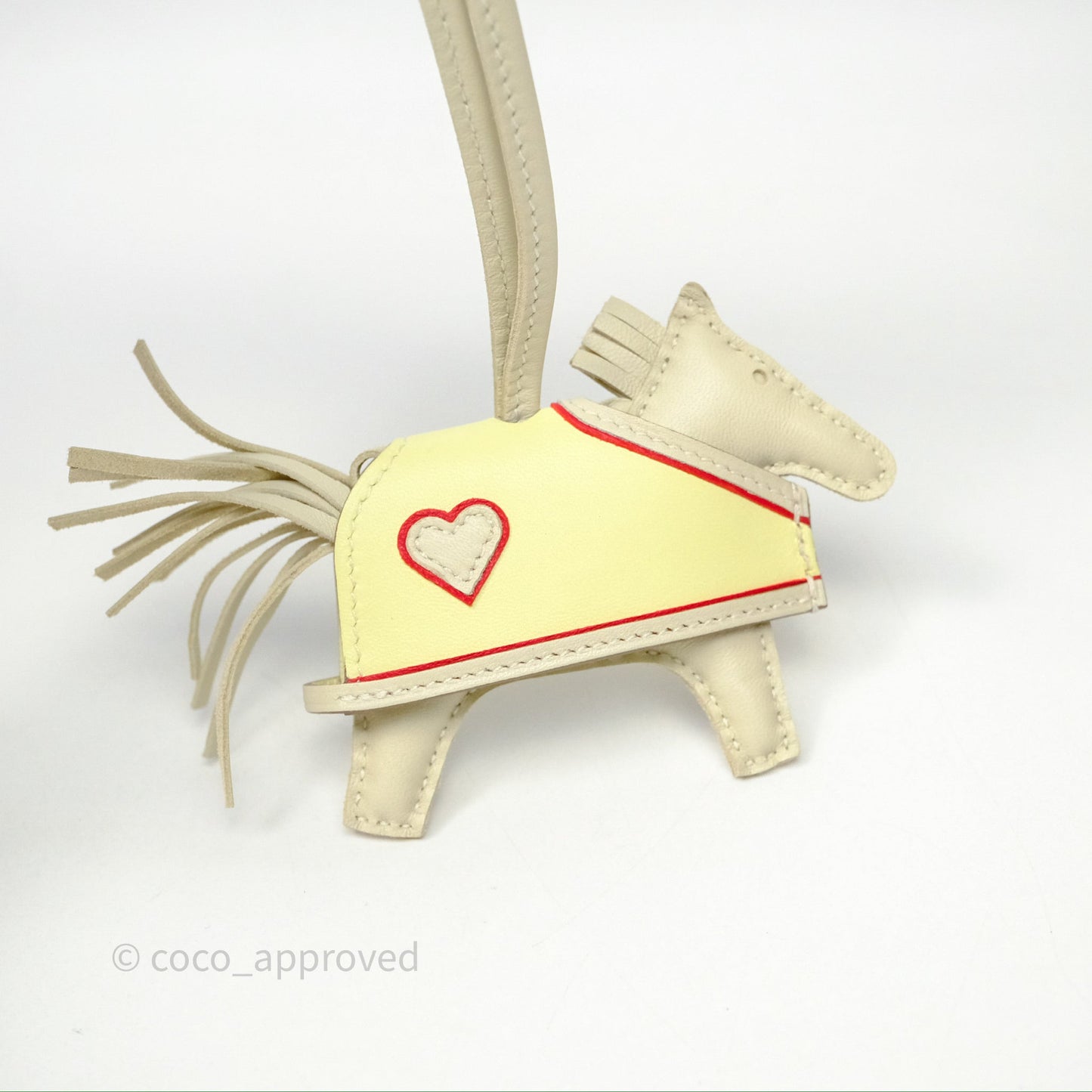 Hermès Rodeo Robeo Coeur Bag Charm PM